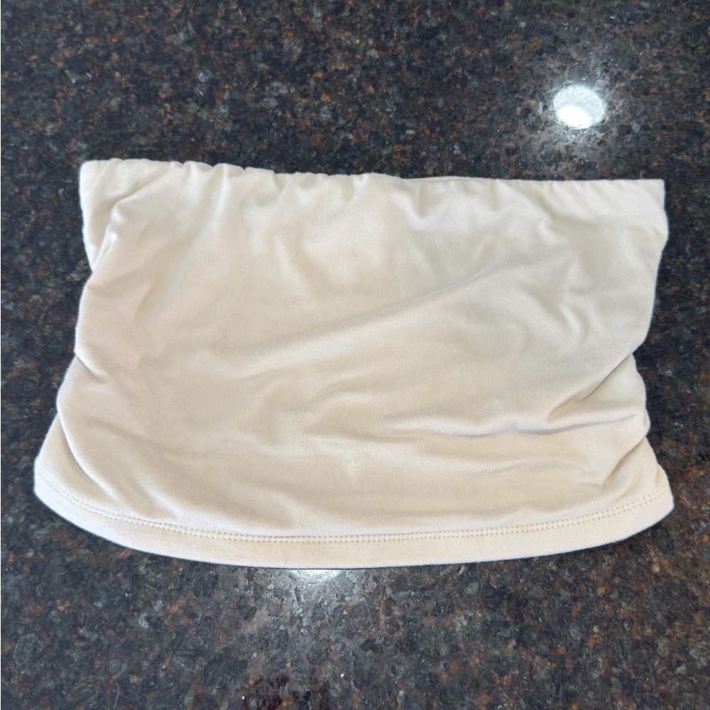 Cream Women's Tube Top